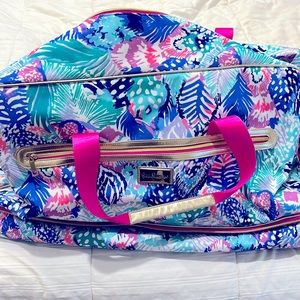 Lilly Pulitzer Suitcase and Duffel Set